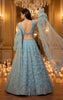 Embroidered Blouse With Lehenga