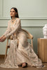 Unstitched The Ivory Flora Long Jacket Set