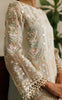 Organza Embroidered Shirt With Skirt