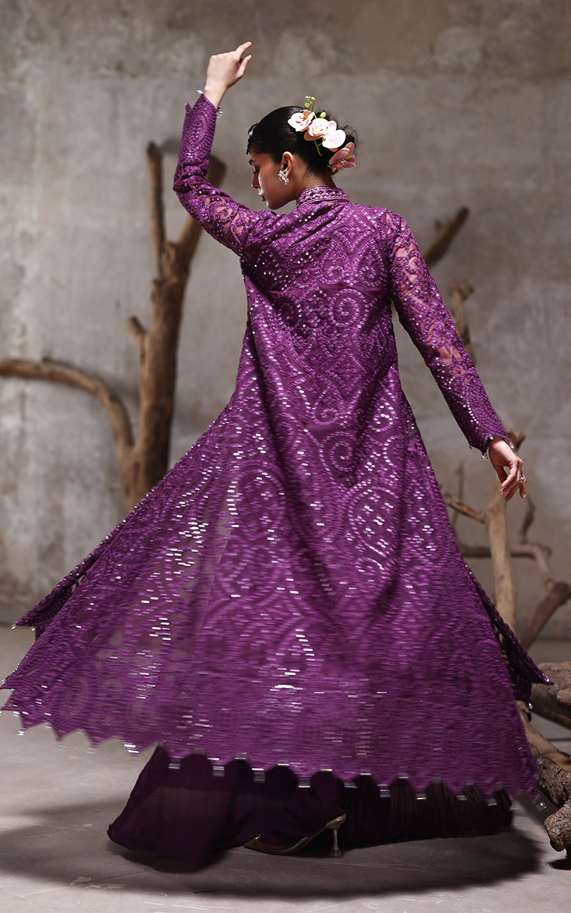Unstitched Violet Opulence