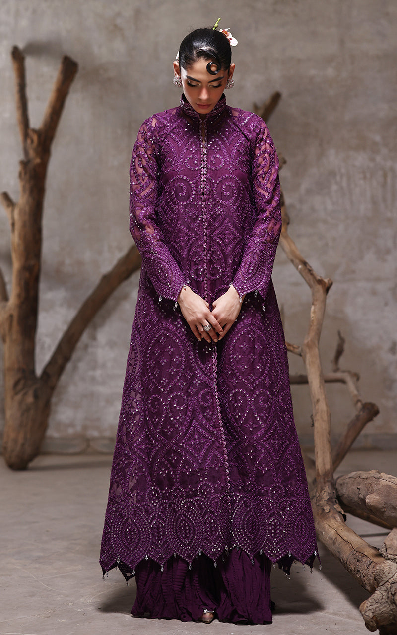 Unstitched Violet Opulence