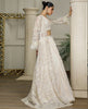 Net Embroidered Jacket With Skirt
