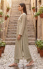 Sage Blossom Embroidered Suit