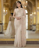 Net Embroidered Saree