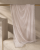 Ivory Chikan Chiffon Dupatta