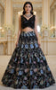Sequin blouse and Embroidered Lehenga