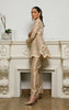 Unstitched Gilded Fleur Peplum