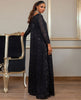 Unstitched Chiffon Embroidered Jacket With Jumpsuit
