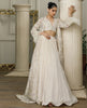 Net Embroidered Jacket With Skirt