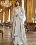 Organza Embroidered Jacket