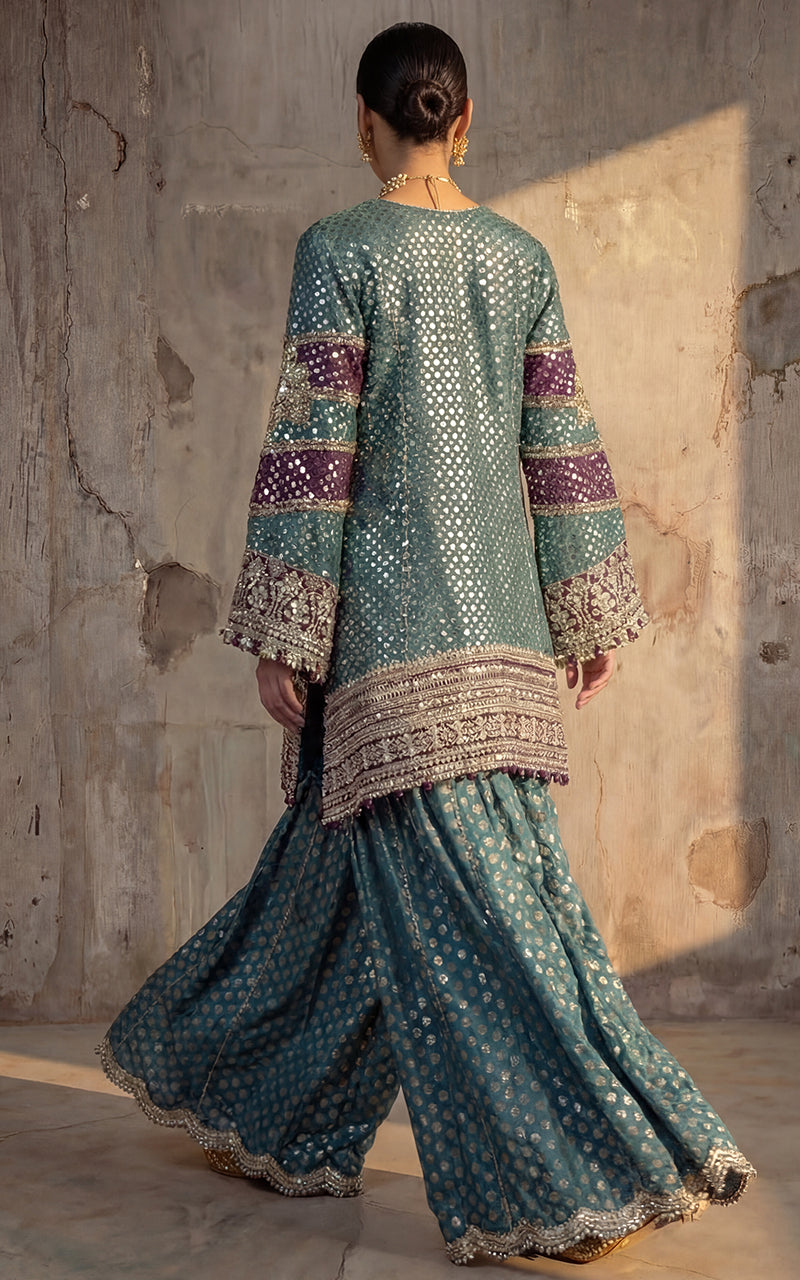 Chiffon Embroidered Shirt With Trouser and Dupatta