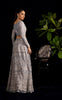Net Embroidered Blouse With Embroidered Lehenga
