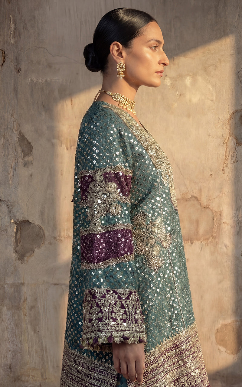Chiffon Embroidered Shirt With Trouser and Dupatta