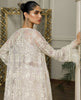 Net Embroidered Jacket With Skirt