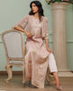 Unstitched Dusty Mauve Embroidered Net Ensemble