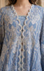 Unstitched Blue Ombre Embroidered Set