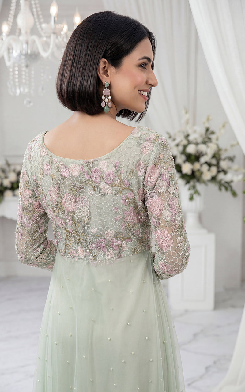 Mint Gardenia Lace Set