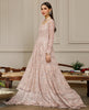 Net Embroidered Maxi