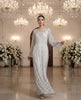 Unstitched Celestial Silver Kaftan