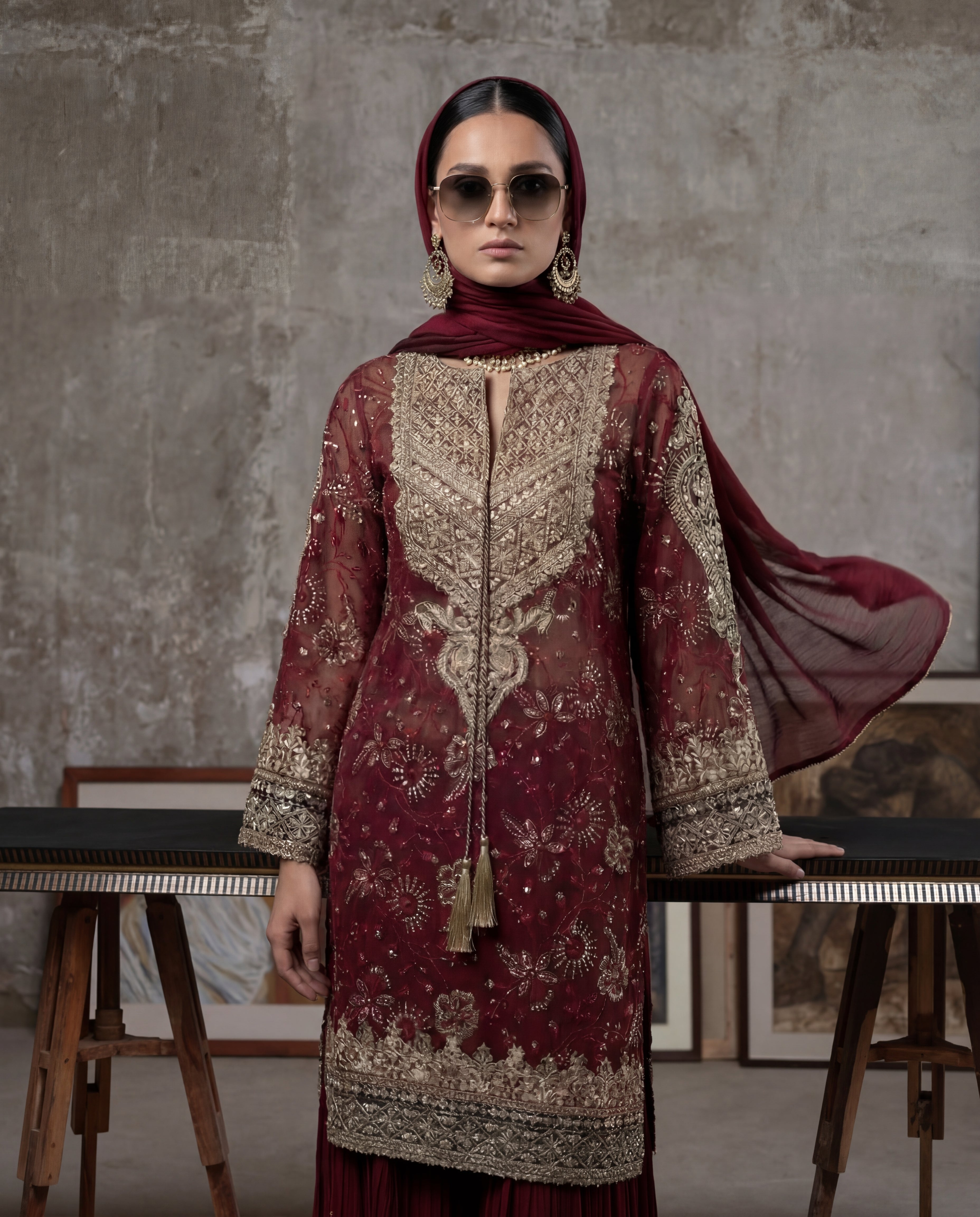 Midnight- Maroon