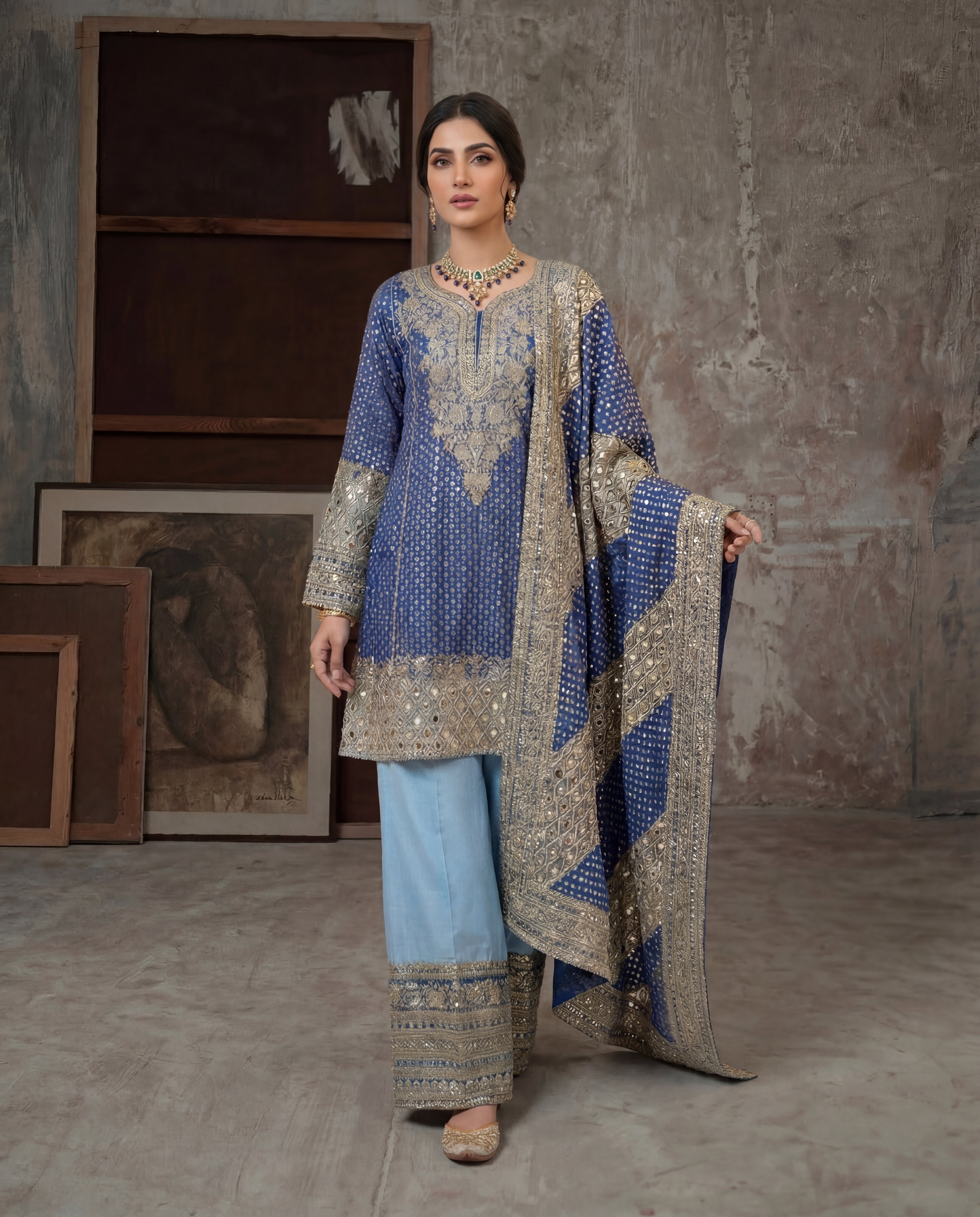 Unstitched Royal Blue Heritage