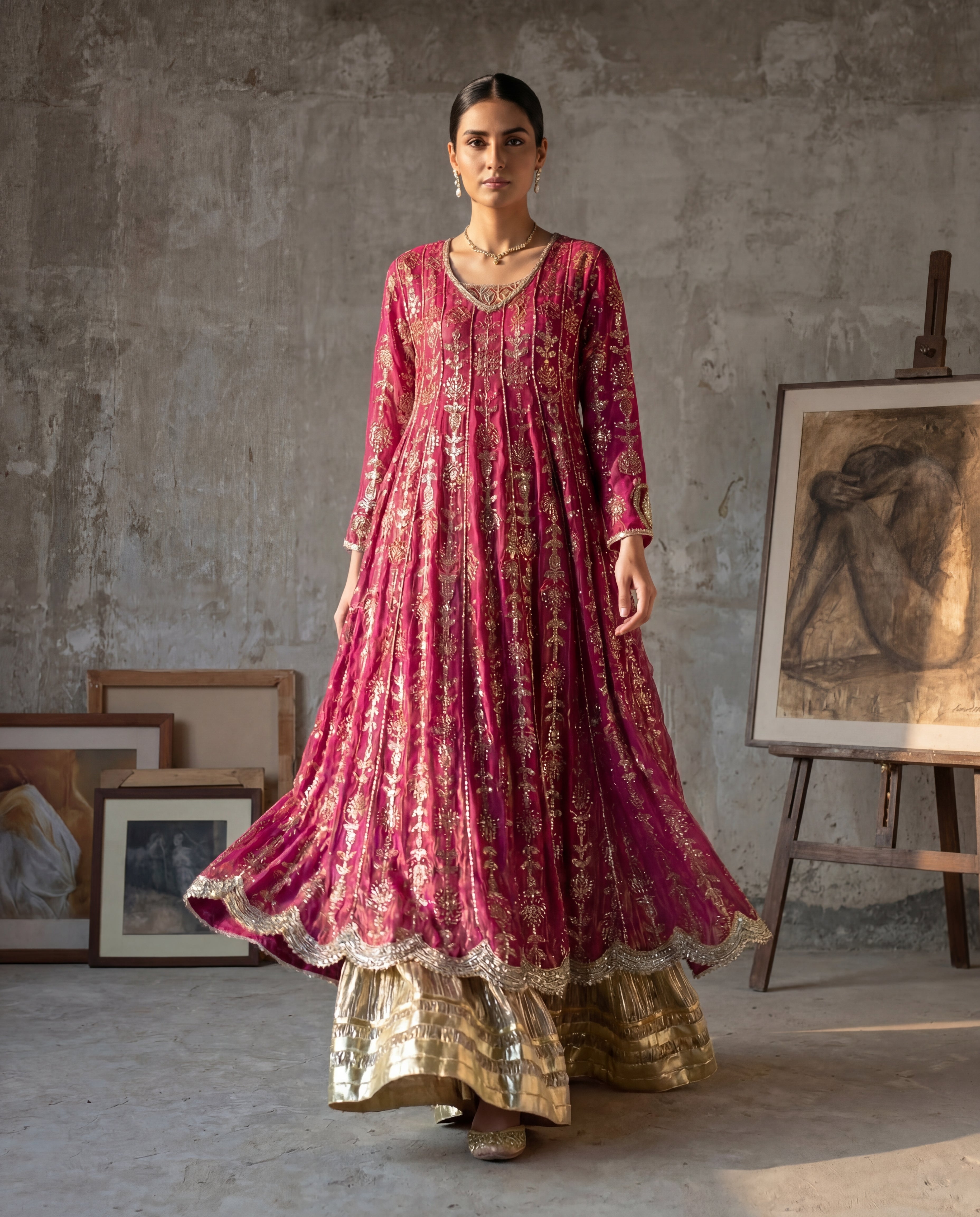 Ruby Royale Anarkali