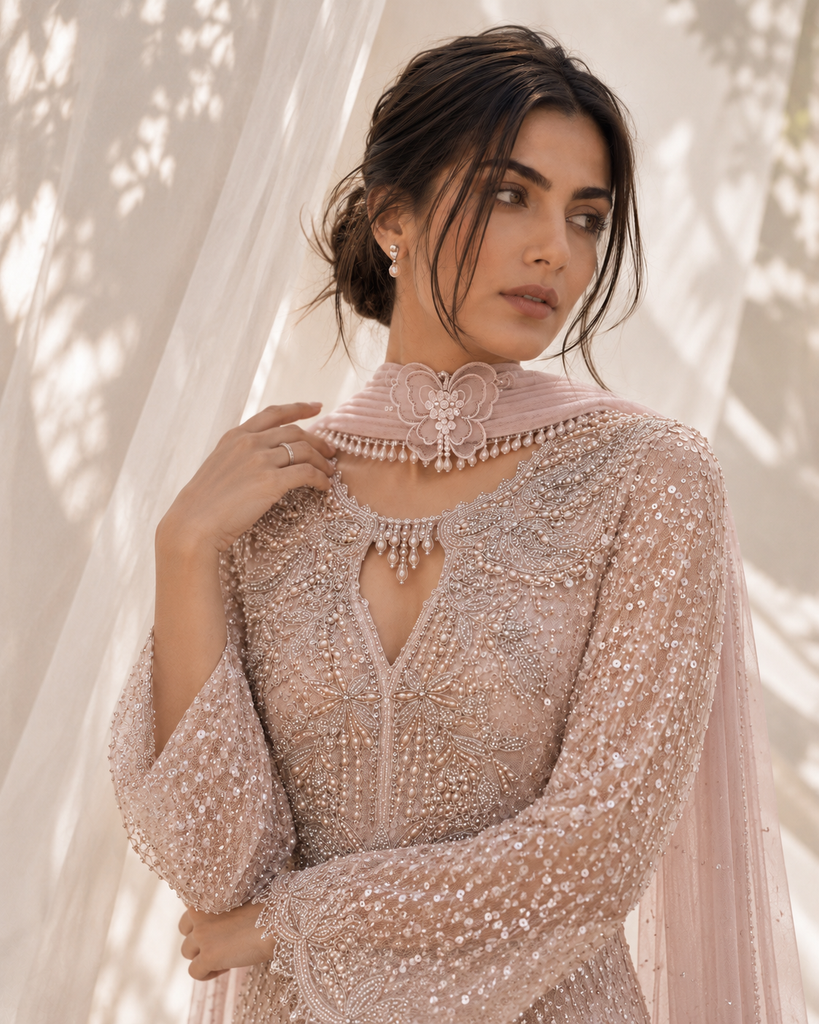 The Champagne Sparkle Straight Set