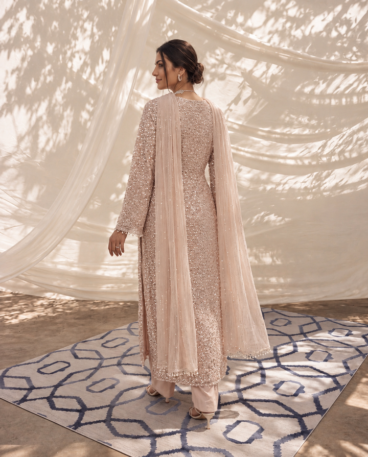 The Champagne Sparkle Straight Set