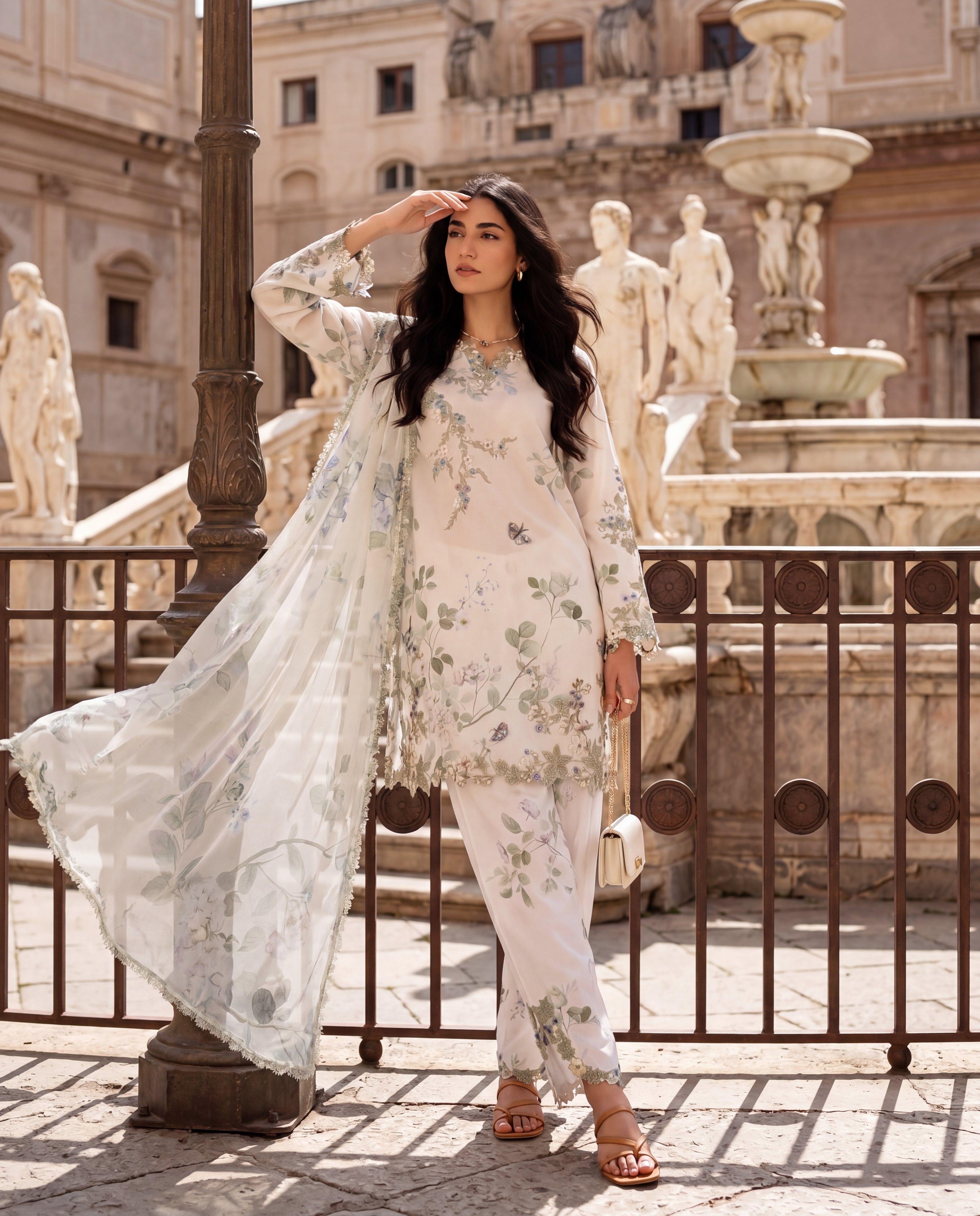 Ethereal Flora Cutwork (RTW 2PC)