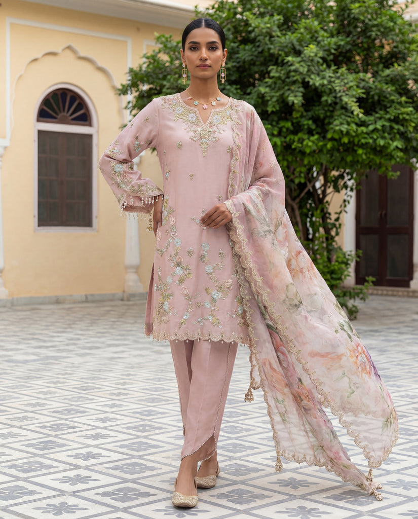 Blush Silk (RTW 3PC)