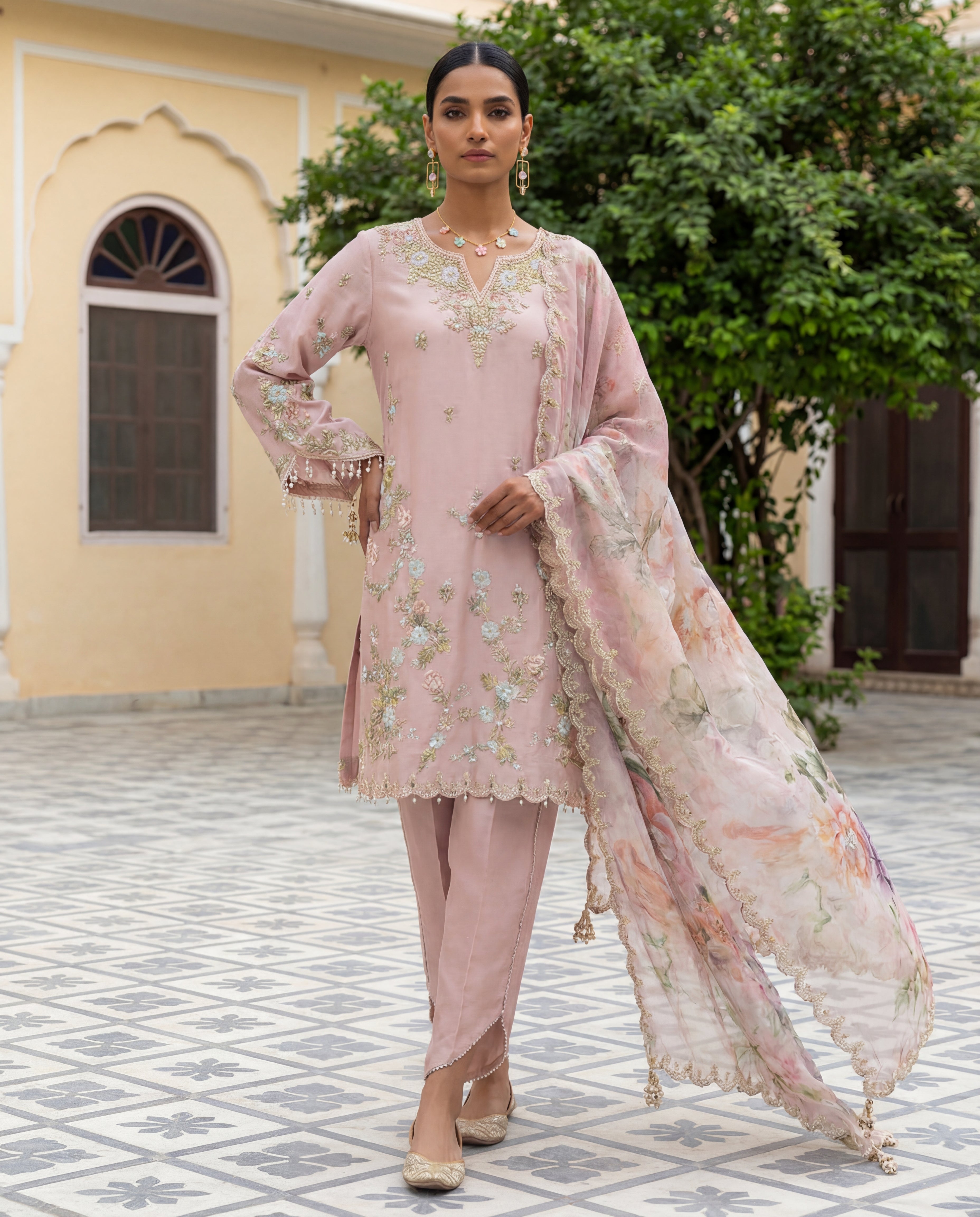 Blush Silk (RTW 3PC)