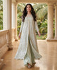Unstitched Seraphina Mint Front Open Set