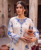 Ivory Azure kaftan (RTW 1PC)