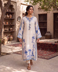 Ivory Azure kaftan (RTW 1PC)