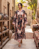 Rosewood Noir Kaftan (RTW 1PC)