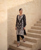 Ebony Bloom Embroidered Kurta with Embroidered Pants