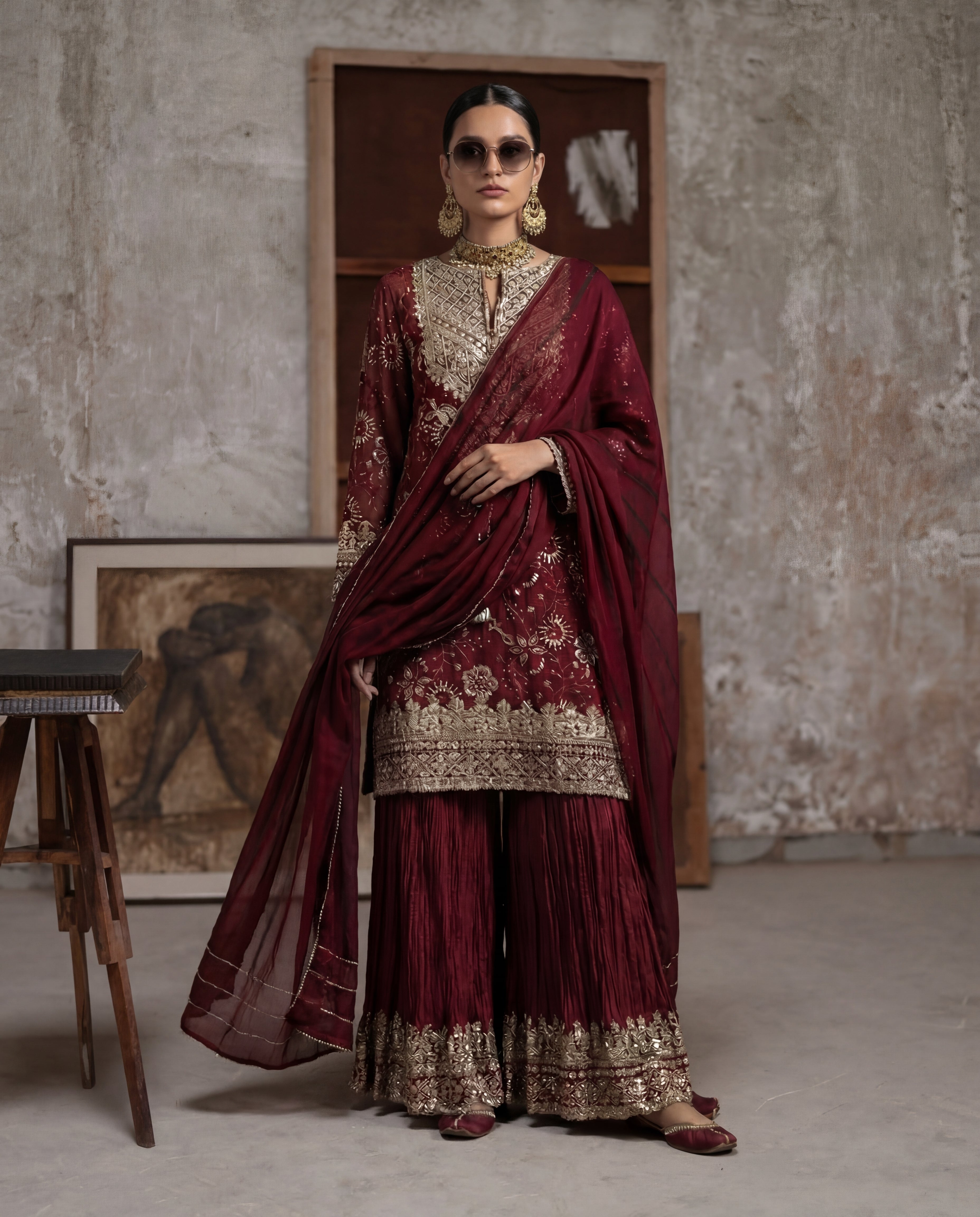 Midnight- Maroon
