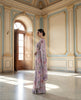 The Rose Quartz Shimmer Saree