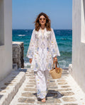 Azure Bloom Eyelet Ensemble (RTW 2PC)
