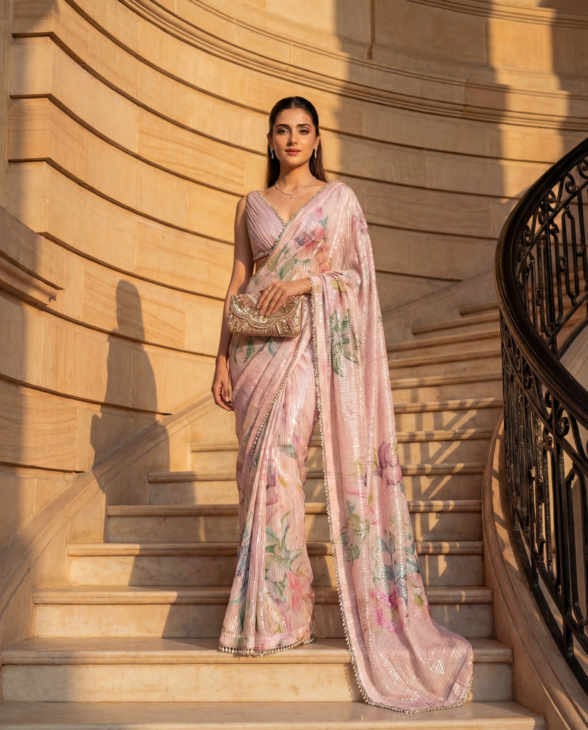Aurora Petal Saree