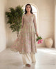 Celadon Blossom Peplum Dhaka Set