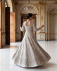 Ivory Lumière Mirror Gown