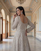 Unstitched Ivory Lumière Mirror Gown