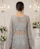 Unstitched Frost Argent Cutwork Gharara Set