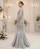 Frost Argent Cutwork Gharara Set