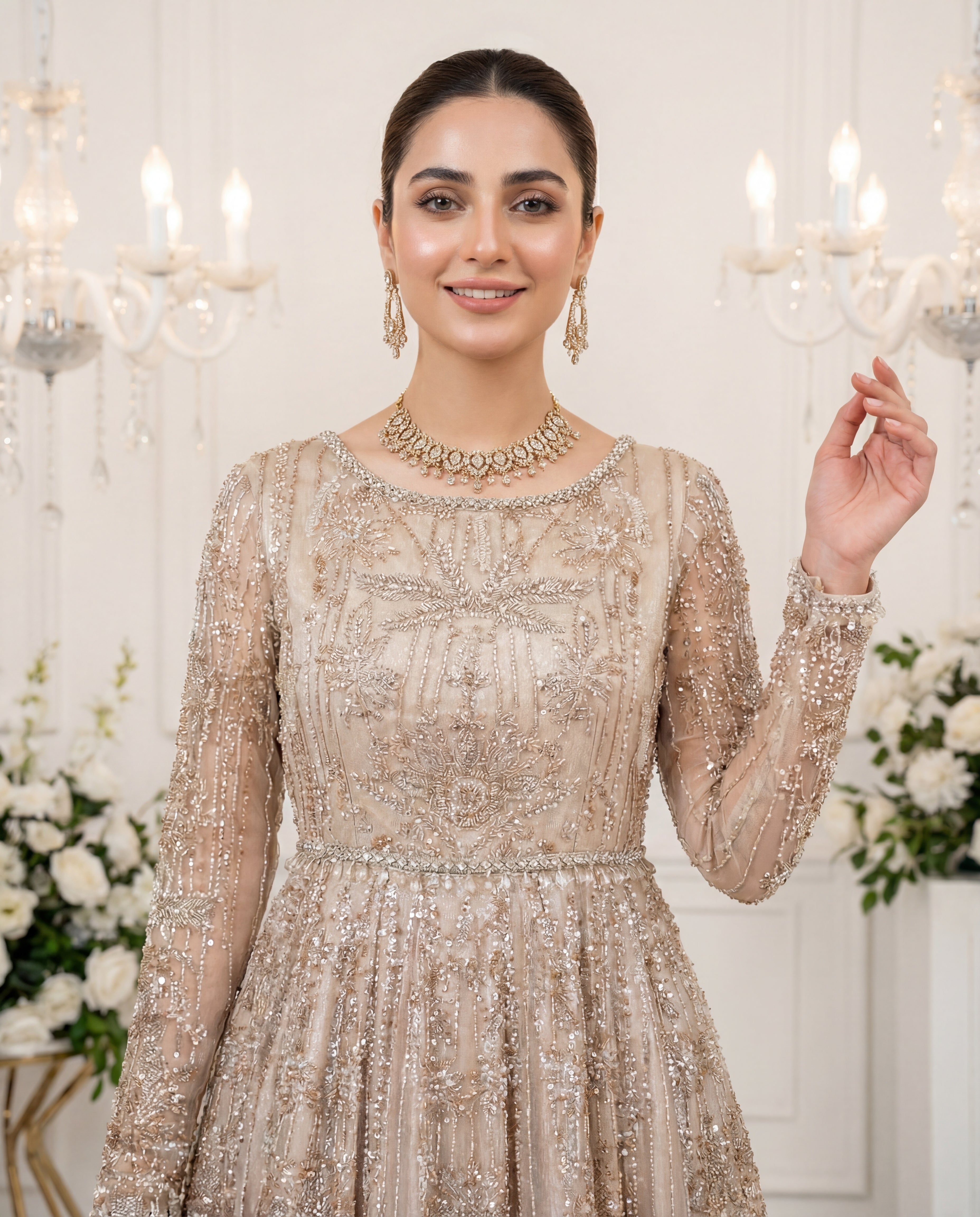 Champagne Royale Gown