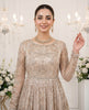 Unstitched Champagne Royale Gown