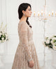 Unstitched Champagne Royale Gown