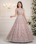 Blush Blossom Lehenga