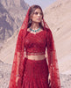 Unstitched Crimson Elan